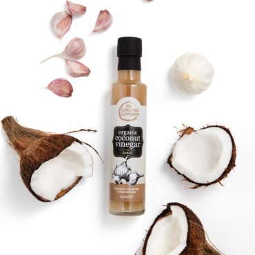 The Coconut Company Organic Coconut Vinegar with Garlic 250ml